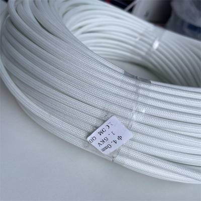 绝缘材料玻纤管1500V白色耐高温250℃大小规格齐全