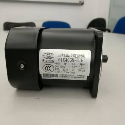 ROTOM三相异步电动机 5IK40GN-ETF 承昌科技马达 40W 4P 380V