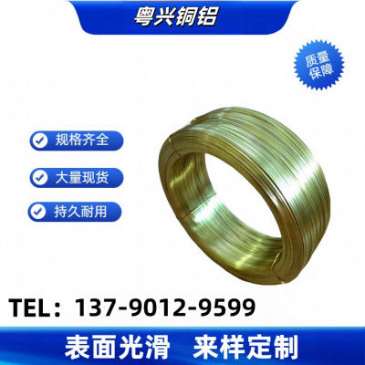 插头黄铜扁线 H62大直径铜丝 C10200高纯度铜线