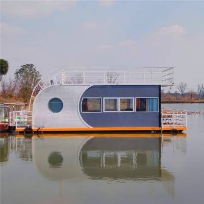 鹦鹉螺景区船屋民宿酒店水上餐饮房船小型休闲钓鱼观光旅游艇