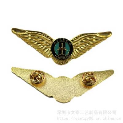 中航空学院徽章 航空飞行员胸牌 中空军飞行员徽章 海军纪念章