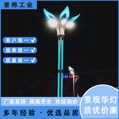 云南昆明景邦LED景观华灯道路照明灯路灯产品规格全种类全