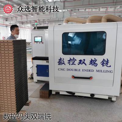 四川众选生产冒头加工铣槽 钻孔数控设备木门厂设备