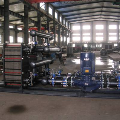 供应海西市YDJZ2500KW型 板式、高温汽水换热器机组 管壳换热器机组