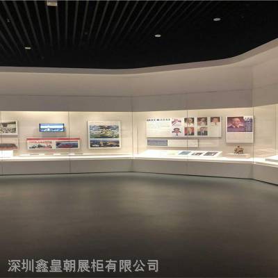 大学校史馆展柜定做/深圳鑫皇朝展柜厂/暨河北钱币博物馆