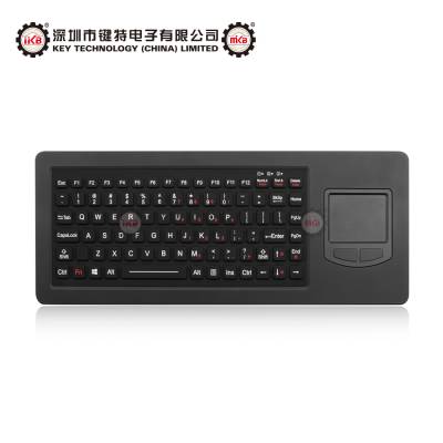 供应触摸板键盘K-TEK-M400TP满足电磁兼容工业硅胶键盘抗干扰键盘