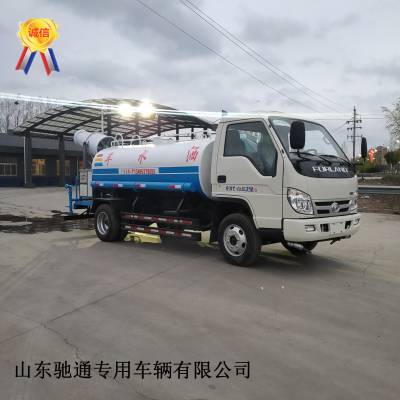 5立方国六排放绿化洒水车 东风牌绿化雾炮洒水车