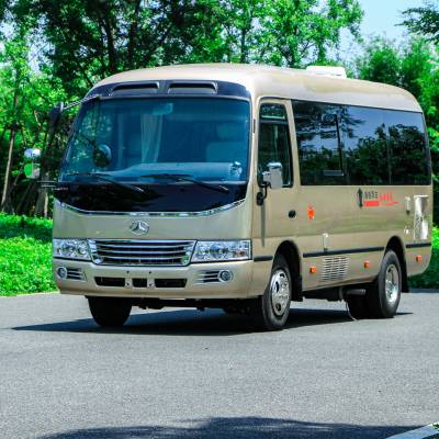 丰田考斯特中巴客车多少钱 商务改装 通勤班车 趣蜂B510