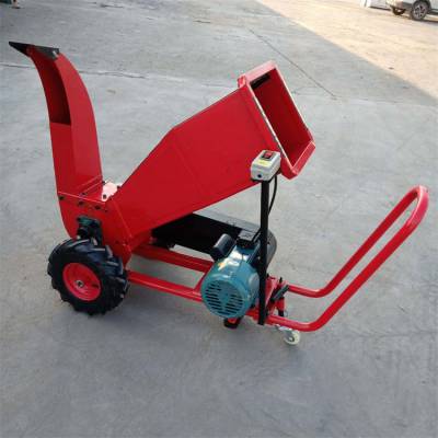 小树枝粉碎机生产 园林绿化树枝粉碎机 柴油电启动树枝粉碎机