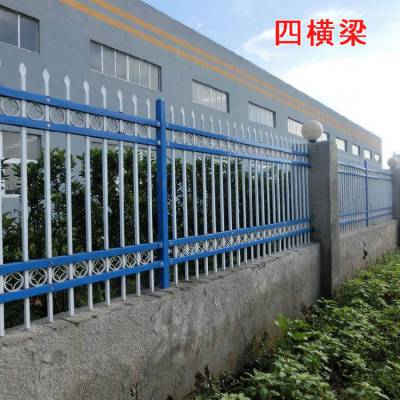 运城围墙铁艺横护栏学校铁艺围墙护栏