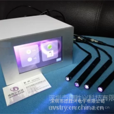 触摸屏UV LED点光源，智能控制系统LED式点光源固化机