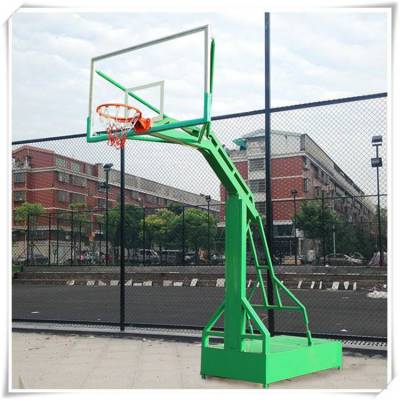 阜新室内篮球架 双头球框 广场球框子 钢化玻璃篮板