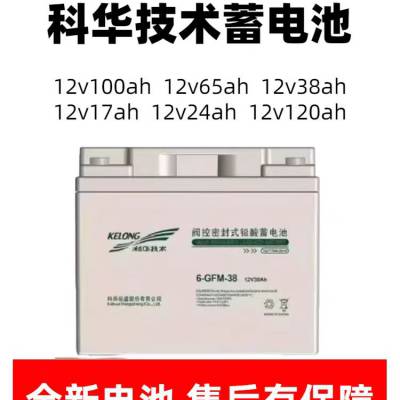科华电池 科华电池批发销售 全国可发货 免物流费用 6-GFM-100