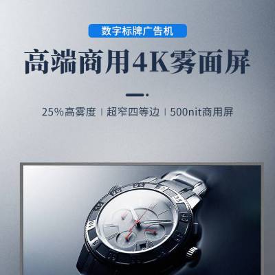 飞利浦(PHILIPS) 55英寸酒店商超银行商用广告机 公共信息发布超清雾面屏显示