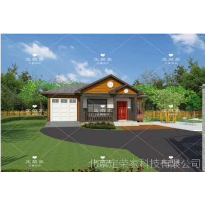 127.44㎡私人订制一层美墅，两室两厅一卫一车库