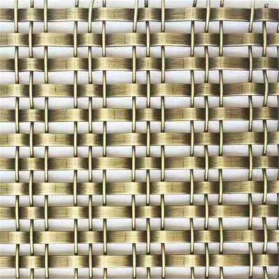 不锈钢丝原色网帘 隔断屏风金属网帘 幕墙铁丝网 楼梯装饰帘网