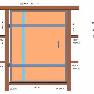 ZFM2.6*1.3竹胶板风门 出售矿用行车风 门防腐 防虫蛀 开启方便