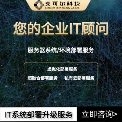 一站式IT升级专家，高效部署，安全升级，赋能企业数字化转型