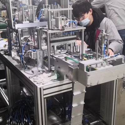 全自动平面口罩机一次性口罩生产线口罩设备厂家直销