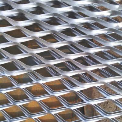 金属装饰铝网定制 六角形钢板网 厂家建筑抹墙菱形不锈钢板网