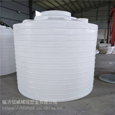 滚塑一体成型塑料桶_防腐蚀5000L平底塑料桶_5000Lpe水箱定制