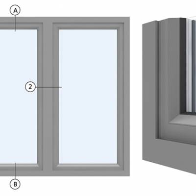 兴发铝材兴发铝业P50A/P50B系列外平开窗产品对平开窗方案