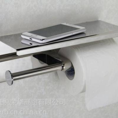 能同时挂两卷纸的厕所手纸盒可放手机的纸巾架双卷纸盒厂家直销包邮