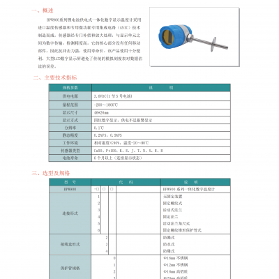 BPW900ϵһ廯¶ȼ