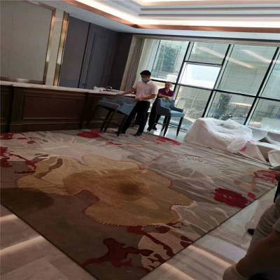 宾馆房间用塑料地毯浙江舟山嵊泗变色方块地毯贵宾接待室地毯
