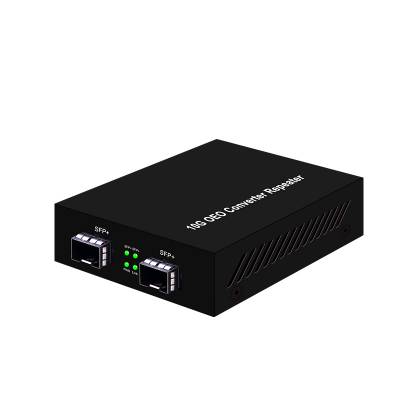 博力扬万兆1光1电sfp光纤收发器10g网络光电转换器lc单多模sfp口