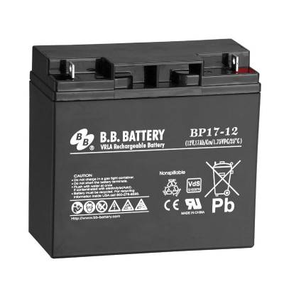 台湾BB电池 BP17-12 美美12V17AH 铅酸免维护蓄电池 APC/UPS/EPS电源蓄电池
