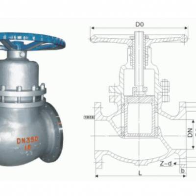 上海沪工冠龙京蝶阀门UZ41H法兰柱塞闸阀DN50 65 80 100