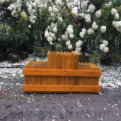 南平景区花箱 户外木质花箱价格