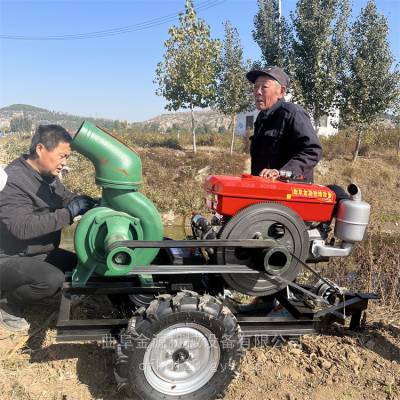 工地排水排涝泵 建筑抽水机 移动式排涝泵