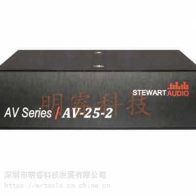 现货供应美国Stewart 功率放大器 AV25-2机架式功放