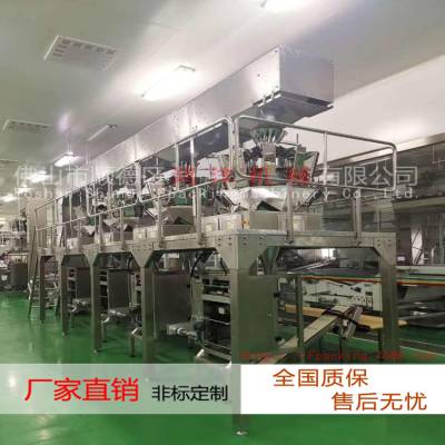 上海厂家定制多出料口提升机 HF-3-5食品行业用3.8L料斗多下料口提升机