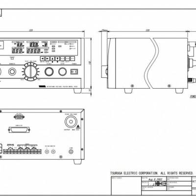 日本tsuruga贺鹤电机耐電圧試験器电源测试MODEL 8528