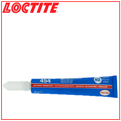 汉高乐泰 LOCTITE 瞬干胶 454 透明无色至半透明 20g/瓶