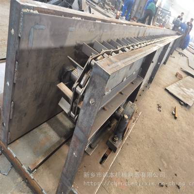 板链式刮板输送机 煤粉灰尘导轨链式刮板机 诚本机械