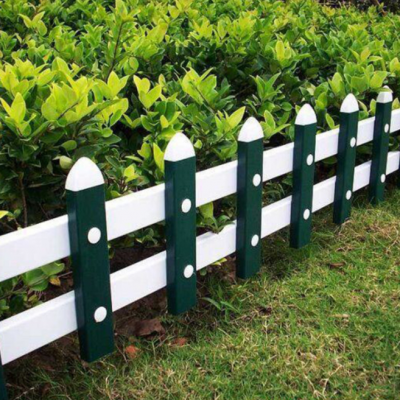 绿化带庭院草坪围护栏网恺嵘出口品质草坪护栏pvc草坪护栏小区花园