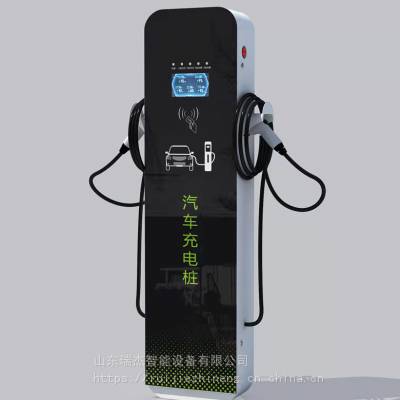 瑞杰智能-充电桩生产商-汽车充电桩豪华高端立柜一体式7KW/14KW充电桩