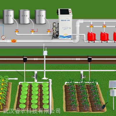 水肥一体化灌溉系统对接农业物联网数据平台手机控制智能水肥一体机施肥机