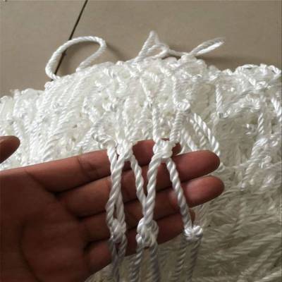 高强丝抗拉绳网 建筑工地防坠网 1.2米*1.2米吊装网