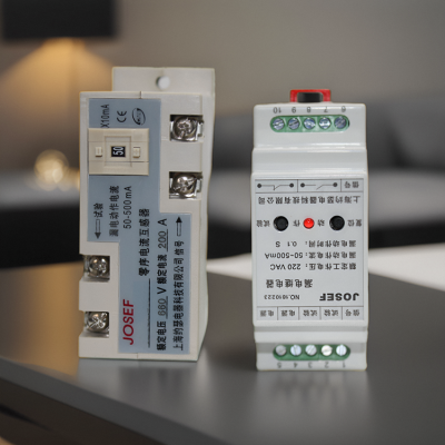 用于城市小区 LLJ-800HS漏电继电器 DC110V 板后安装 绝缘耐压水平高