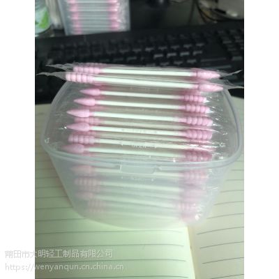 棉签独立包装纸棒双尖 福建莆田大明轻工荣誉出品 提供棉签贴牌加工定做