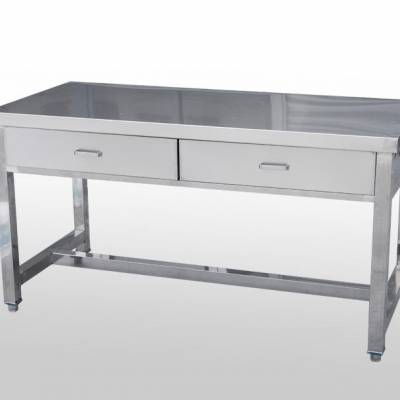 定做不锈钢案子 不锈钢桌子 不锈钢工作台 肉食穿串***桌