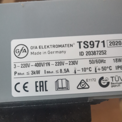 优势供应 gfa-elektromaten 断路器 TA0200004/TS971