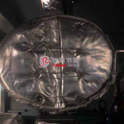 潍柴400/480机型排气管隔热套 发动机保温套 淄博热盾 厂家配套