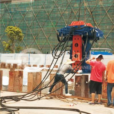 供应东奕机械工法H型钢拔桩机 H型钢建筑液压拔桩机