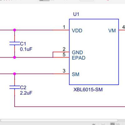 赛芯微XBL6015-SM，功耗1nA，集成MOS，shpipping mode及虚焊保护